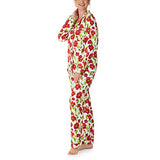 Bedhead - L/S Stretch Jersey Sleepshirt - Red Camellia - Small