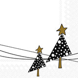 Boston International - 3-Ply 5" Cocktail Napkins - Denise's Trees