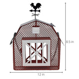 GC - Gift Essentials - Mesh Seed & Suet Bird Feeder - Barn