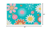 Jellybean - 20x30 Indoor/Outdoor Accent Rug - Flower Power