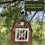 GC - Gift Essentials - Mesh Seed & Suet Bird Feeder - Barn