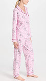 BedHead Pajamas - Long Sleeve Classic PJ Set - Christmas in Paris - XL (US 16)
