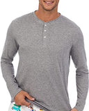 Bedhead - Men's Henley Flannel PJ Set - Holiday Rush - XS