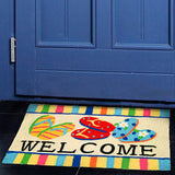 Jellybean - 30x20 Indoor/Outdoor Accent Rug - Flip Flop Welcome
