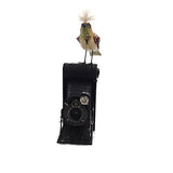 Mullanium - Steampunk Inspired Sculpture - Vintage Camera Bird