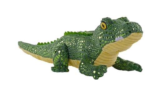 Wild Republic Foilkins, Crocodile, Stuffed Animal, 12 inches, Gift for Kids, Plush Toy, Fill is Spun Recycled Water Bottles
