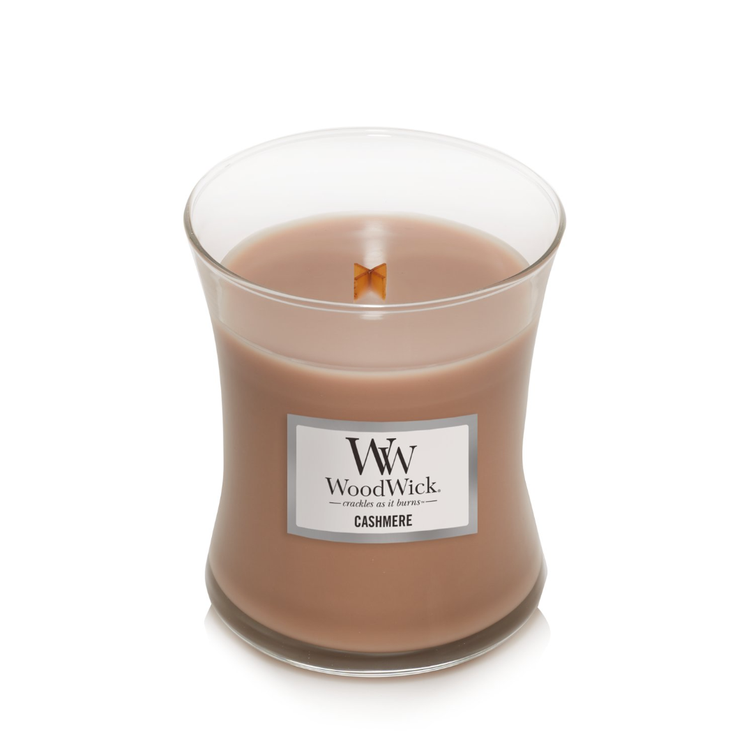 CASHMERE SUGAR / 8 oz. Candle w/ black lid and crackling wood wick – Doe &  Fawn Candles and Co. LLC