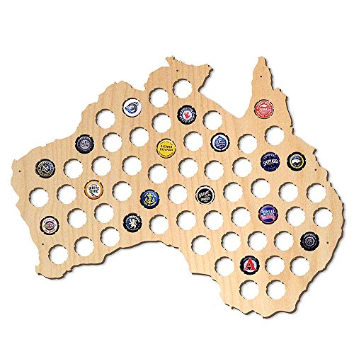 After 5 Workshop - Beer Cap Map - Australia Map