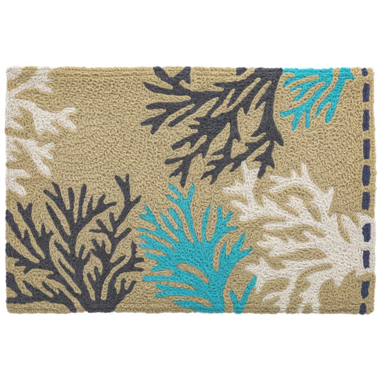 Jellybean - Indoor/Outdoor Rug - Tri Color Coral