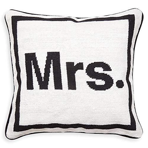 Jonathan Adler - Throw Pillow - "Mrs."