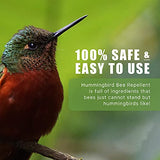 Hummingbird Bee Repellent - Made from All Natural Ingredients - Made in USA