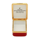 Halcyon Days - Enamel Trinket Box - Octopussy at Christmas