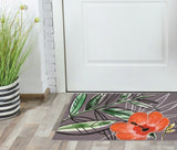 Olivia's Home - 32" x 22" Accent Rug - Hibiscus Art