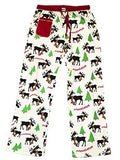 Lazy One - Junior Fitted PJ Set - Moosletoe - Small
