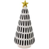 Boston International - Large Tabletop Tree -  Abstract Black & White