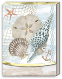 Punch Studio - Pocket Notepad - Ocean Shells