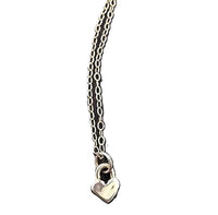 The Vintage Pearl - 18" Charm Necklace - Hearts Forever - 1 Heart
