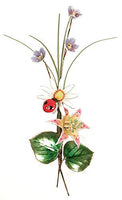 Bovano - Wall Sculpture - Ladybug on Daisy
