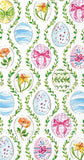 Boston International - Paper Guest Towel 16 Count - Easter Bunny Eggs