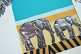 Iconz Art - Metal Collage Wall Art - Rainforest Ellies