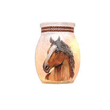 Stony Creek - Frosted Glass - 3" Lighted Vase - 1 Thoroughbred