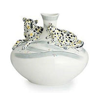 Franz Porcelain - Vase - Leopards