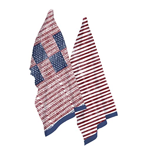 Boston International - Tea Towel Set - One Flag One Nation