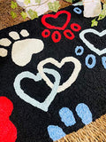 Jellybean - Indoor/Outdoor Rug - I Luv Paws