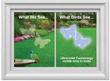GC - Window Alert -  Window Strike Deterrent - 4 Decals - Butterfly