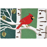 Jellybean - 30x20 Indoor/Outdoor Accent Rug - Cardinal in Birch Tree