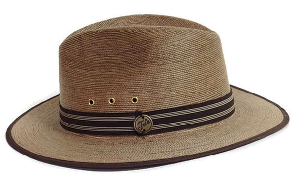 Tula Hats - Unisex - Clark Brown Palm Hat - L/XL