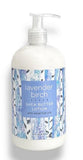 Greenwich Bay Trading Lavender Birch Lotion, 16 fl oz pump bottle. Hydrating body lotion with shea butter, cocoa butter & vitamin E. Soothing lavender & sage scent for soft, smooth skin daily.