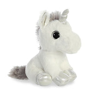 Aurora - Sparkle Tales - Silver Unicorn - 8"