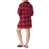 Bedhead - French Terry Lined Woven Flannel Robe - Nicholas Plaid - S/M