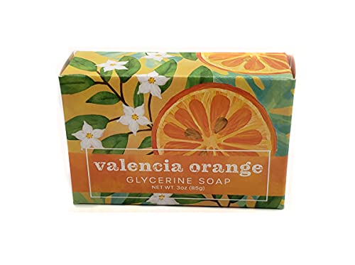 Greenwich Bay - 3 oz Bar Soap  - Fresh Fruit Collection - Valencia Orange