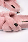 Pretty You London - Knotted Terry Slider - Pink - Small
