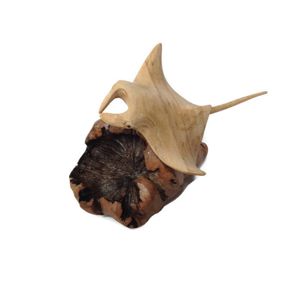 Garden Age - Parasite Wood - Stingray Sculpture