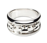 Lisa Welch - Ring - Sterling Silver - Dog Paw Print
