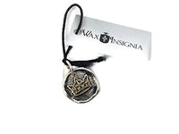 Wax Insignia - Seal Charm - Silver Plated - Crown Princess