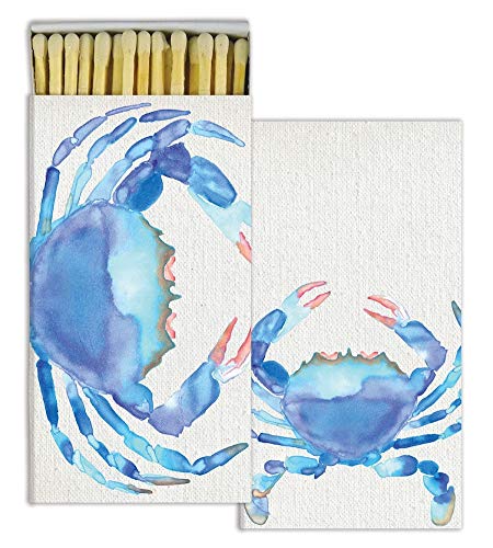 HomArt - Match Box Set of 2 - Watercolor Crab