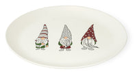 Boston International - Ceramic Platter - Gnome Gathering