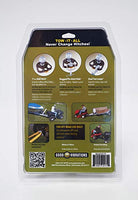 Good Vibrations - Hitchin Post Plus Lawn Mower Connector - 3 Way Hitch Plate - Boat Trailer, Snow Machines, Gardening Carts