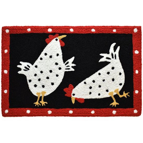 Jellybean - Indoor/Outdoor Rug - Cluck, Cluck Chicks