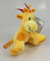 Aurora - Baby Rattle - Safari Friends - Yellow Giraffe