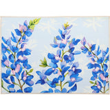 Olivia's Home Blue Bonnets Accent Washable Rug 22" x 32" Doormat
