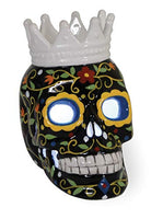 Boston International - Day Of The Dead LED Light - Crown Skull