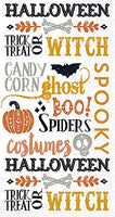 Boston International - Paper Guest Towel 16 Count - Halloween Words