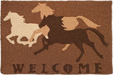 Jellybean - 30x20 Indoor/Outdoor Accent Rug - Welcome Horses