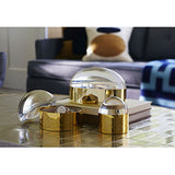 Jonathan Adler - Globo Box - Brass & Clear - Medium