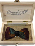 Brackish - Feather Bow Tie - TooGooDoo